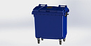 770 L Waste Container - фото 5 предпросмотра